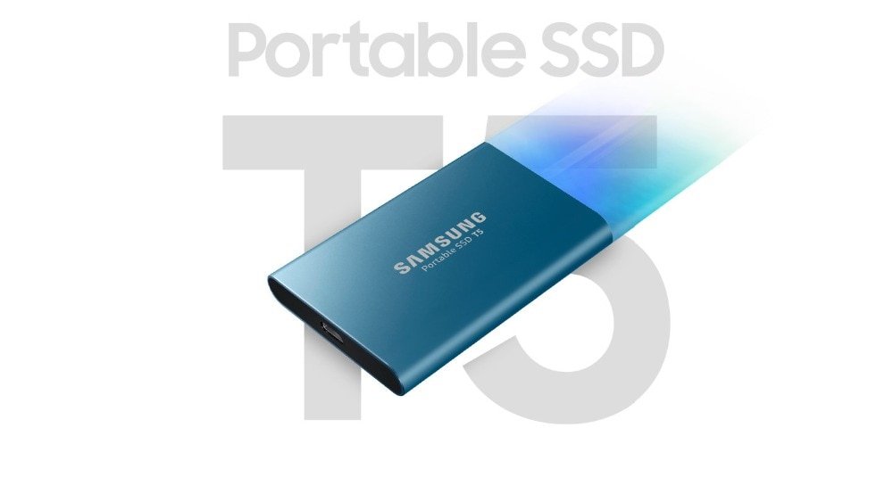 SAMSUNG T5 External SSD USB3.1 Gen2 (10Gbps) 500GB 250GB Hard Drive External Solid State 1TB 2TB HDD Drives for Laptop tablet