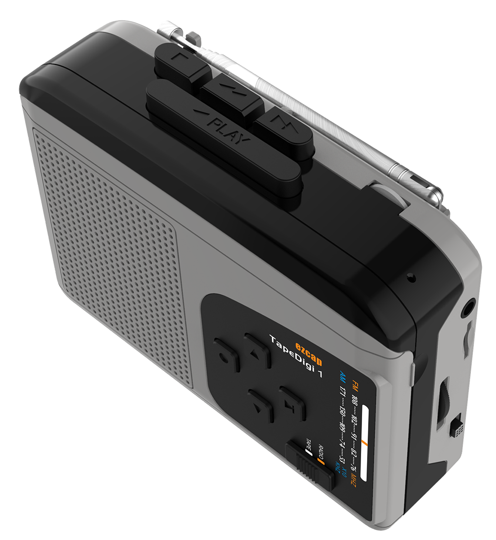 Y&H Portable Cassette Player with AM/FM radio,Cassette to MP3 Converter save in Micro SD Card,No Need Computer