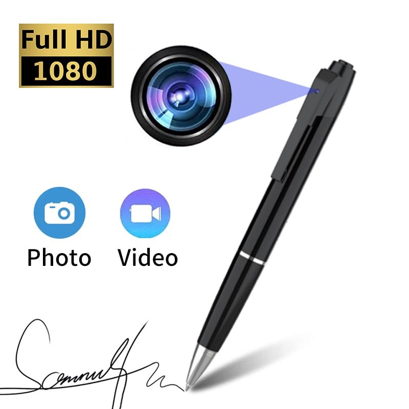 Full HD 1080P Pen Audio Video Recorder Mini Pocket Camera Portable DV DVR Camera Rechargeable Wearable Body Micro Camcorder