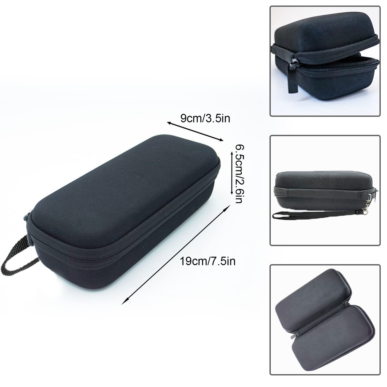 Hard EVA Travel Carrying Case for RODE Wireless GO II/GO 2 Dual Channel Compact Digital Wireless Microphone System
