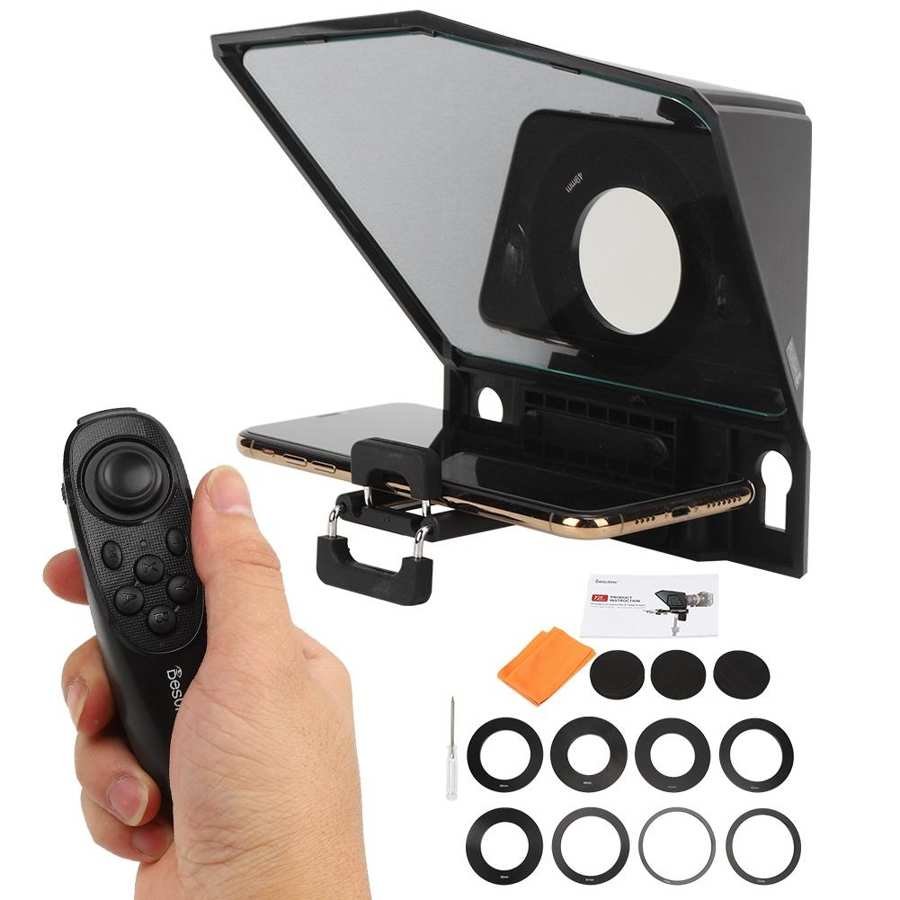 Besview Bestview T2 Teleprompter for 8 inch Mobile Phone Tablet PC SLR Camera Portable Live Broadcast Equipment Mobile