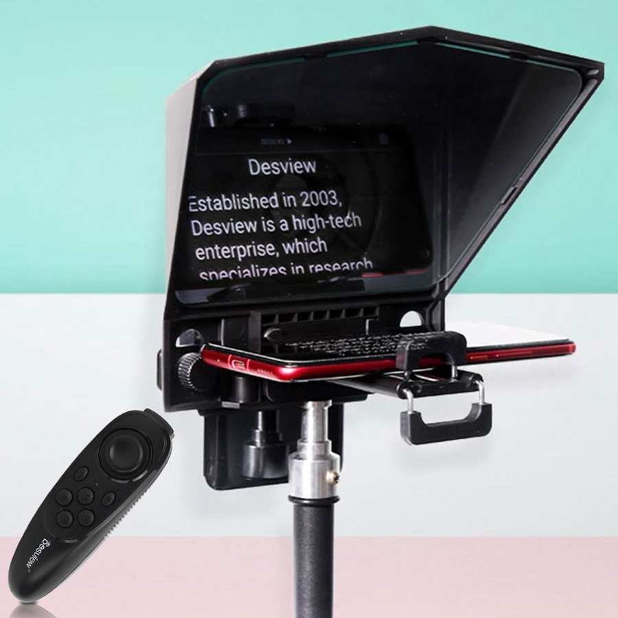 Besview Bestview T2 Teleprompter for 8 inch Mobile Phone Tablet PC SLR Camera Portable Live Broadcast Equipment Mobile