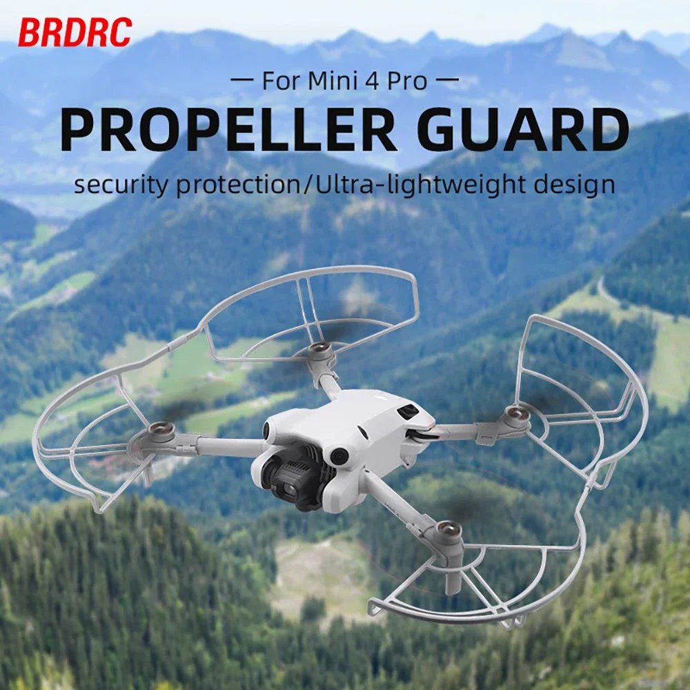 BRDRC Propeller Guard Protector Prop Blades Protection Cover Propellers Props for DJI Mini 4 Pro Drone Propeller shell Accessory